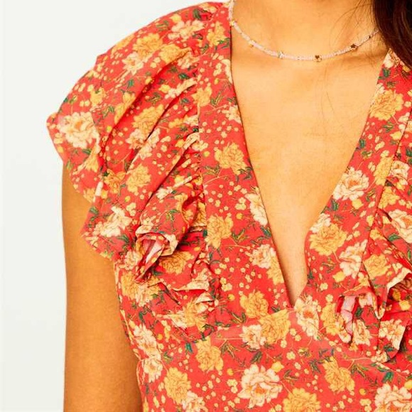 floral fiesta dress | Altar'd State - Picture 3 of 4